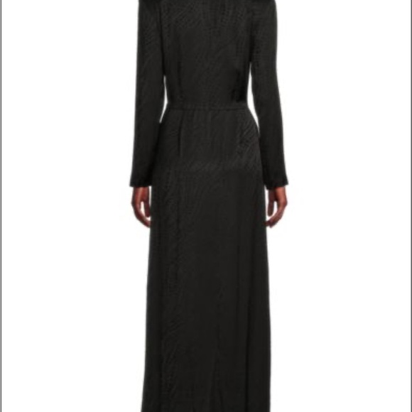 The Kooples Dot Jacquard Empire Waist Maxi Dress XS NWT - Picture 2 of 6